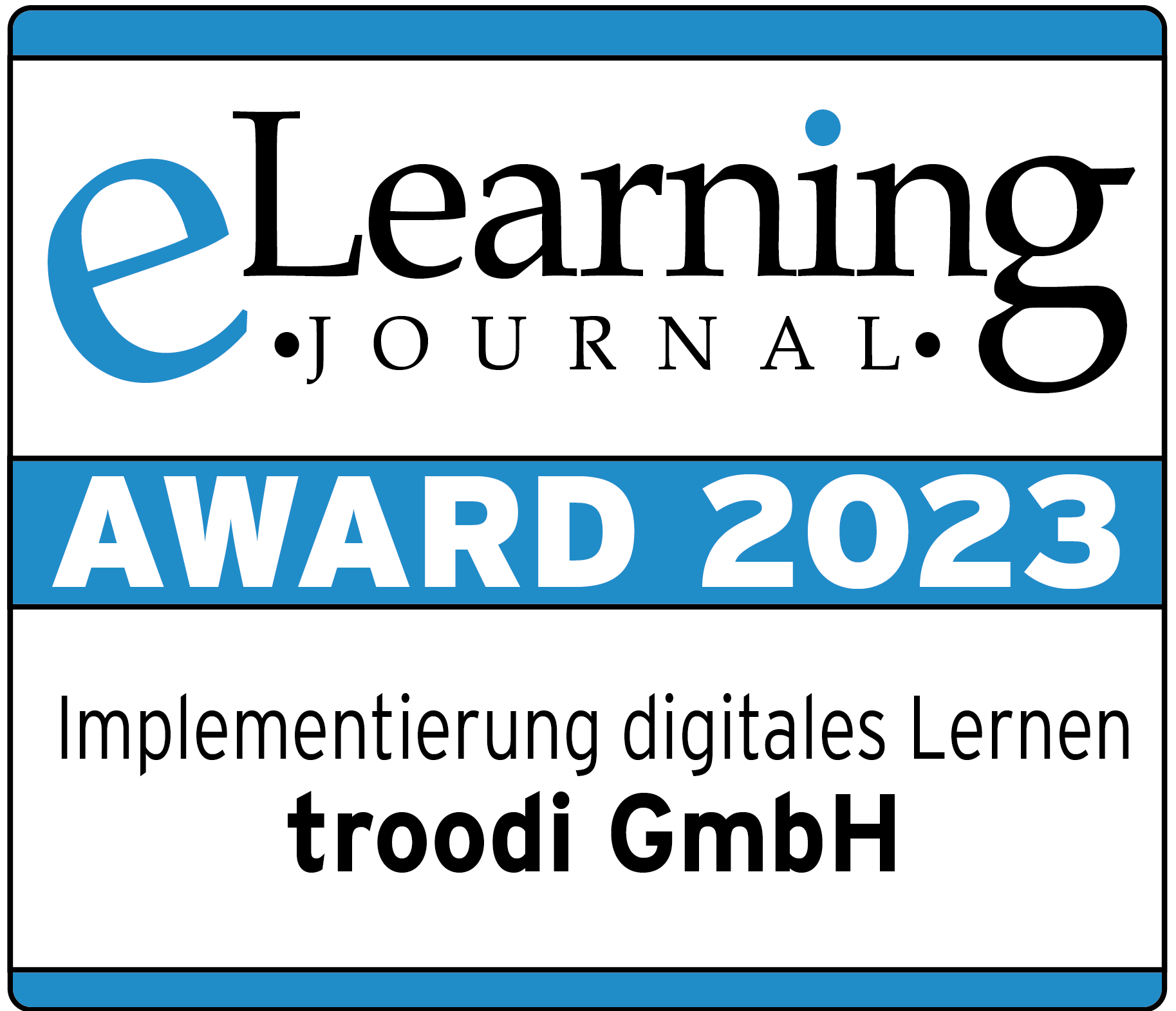 eLearning Award Siegel