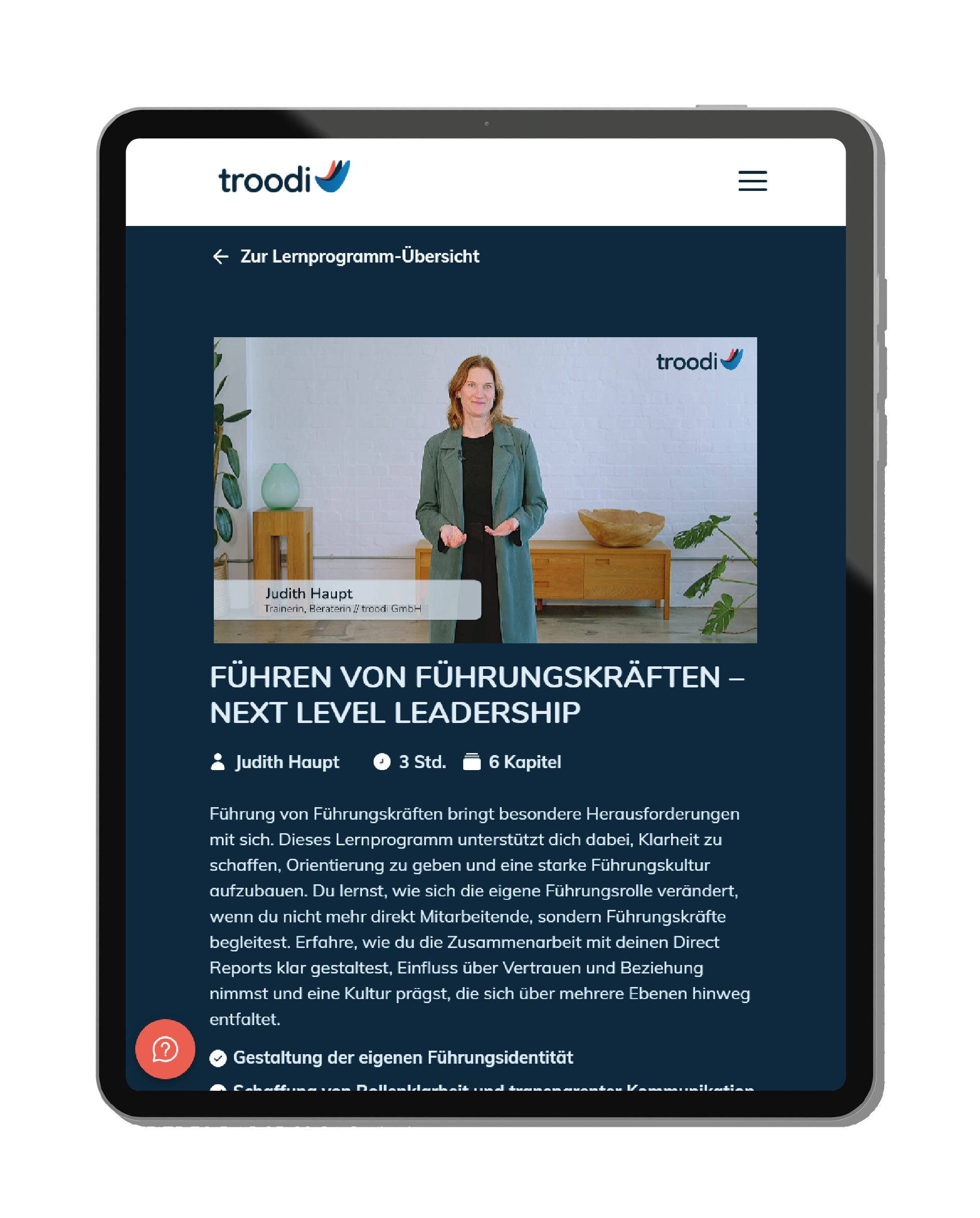 Lernprogrammübersicht_Tablet