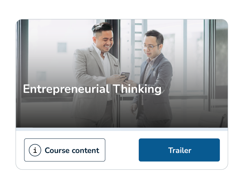 Entrepreneurial Thinking