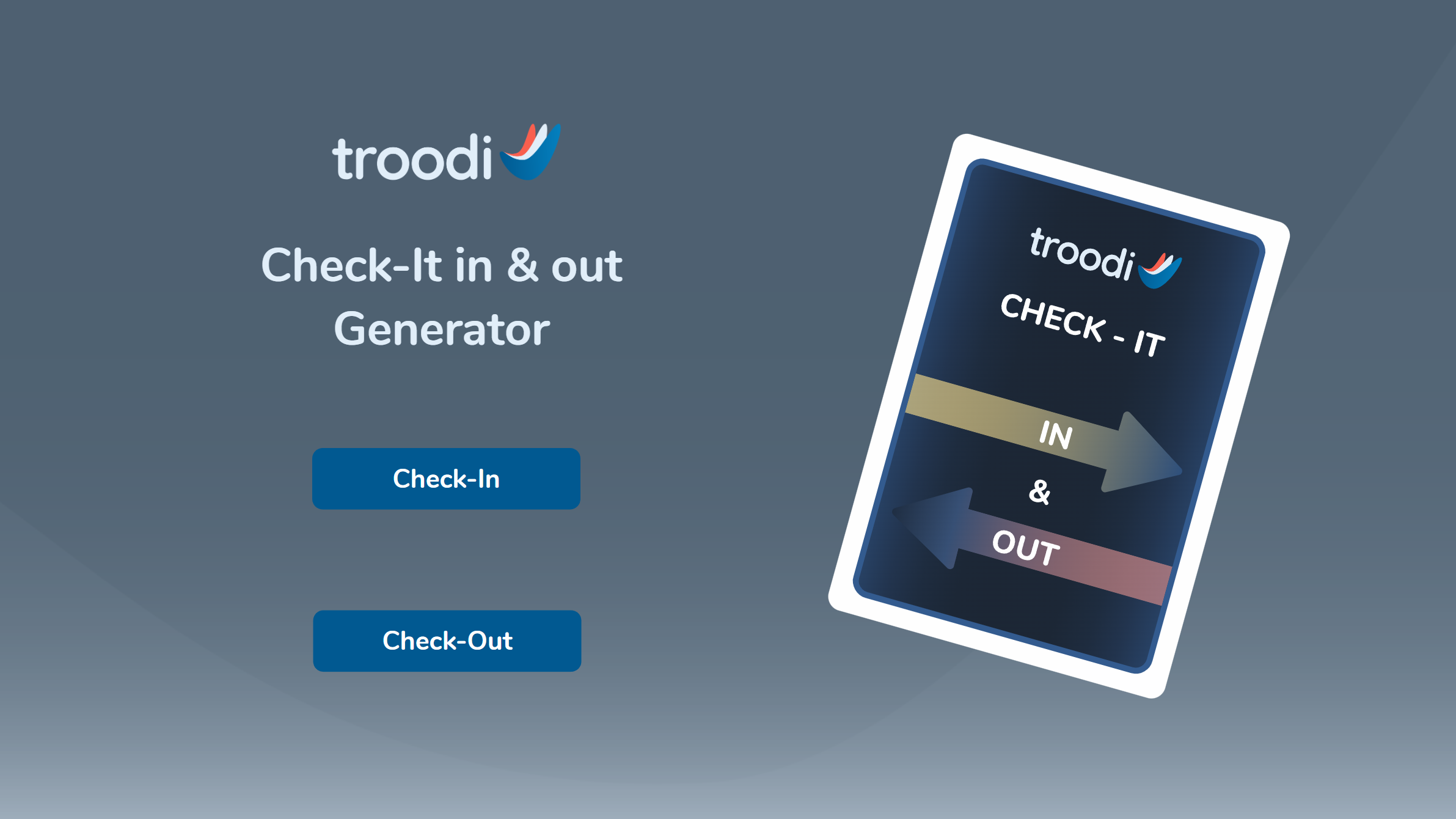 troodi Check-It Generator